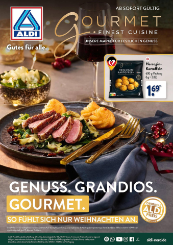ALDI Nord Gourmet Prospekt cover image